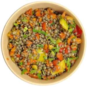 Salade Lentilles légumes