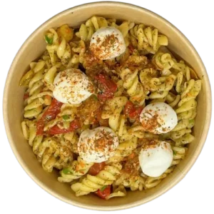 Salade Spirelli méditerranéenne mozza